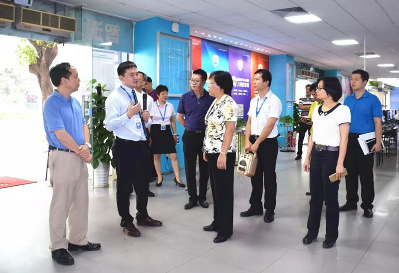 東莞市副市長喻麗君及相關領導組成的調研組到訪東莞倍增企業(yè)進行調研指導08